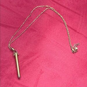 Stella & dot gold necklace